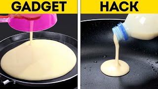 GADGETS VS HACKS  We Tested These Cooking Tools And Kitchen Tricks To Make You A Chef [upl. by Oloap]