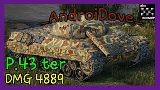 월드오브탱크 의욕  P43 ter  레드셔북팀  AndroiDove [upl. by Esbensen508]