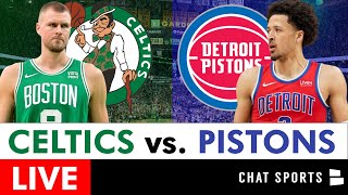 Boston Celtics vs Detroit Pistons Live Streaming Scoreboard PlayByPlay Highlights [upl. by Adabelle]