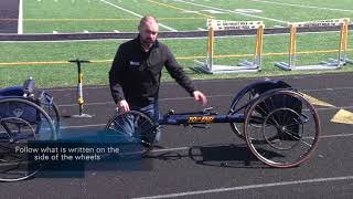 Wheelchair Racing  Equipment Overview [upl. by Martyn]