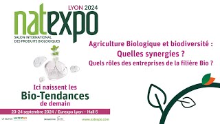 Agriculture Biologique et biodiversité  Quelles synergies [upl. by Akoyin]