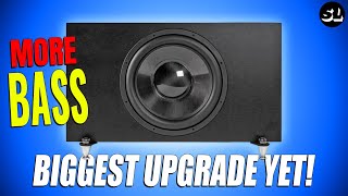 21 Inch Home Theater Subwoofer Upgrade [upl. by Harland562]