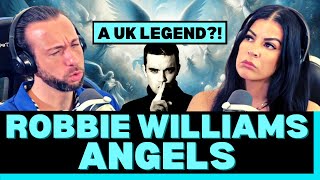 ONE OF THE UKS BEST AND BIGGEST FAVORITES First Time Hearing Robbie Williams  Angels Reaction [upl. by Devland]