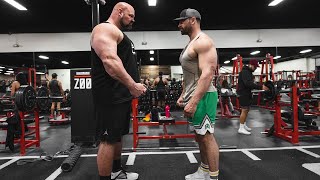 BRADLEY MARTYN VS 4TIMES WORLDS STRONGEST MAN BRIAN SHAW [upl. by Schilit]