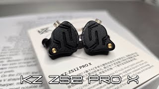 KZ ZS12 Pro X  Metal Shell More Detail [upl. by Rialc135]