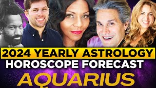 AQUARIUS 2024 YEARLY ASTROLOGY FINANCE MEDICAL RELATIONSHIPS SPIRITUAL [upl. by Ethbinium]