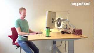 Sitstand desk demonstration [upl. by Samala]