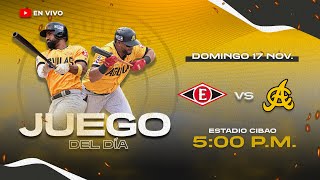 LEONES DEL ESCOGIDO VS ÁGUILAS CIBAEÑAS  SERIE REGULAR 202425 [upl. by Annemarie]