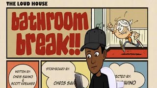 Loud House Critic Shorts Bathroom Break001 [upl. by Barbee136]