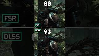 Space Marine 2  DLSS vs FSR Comparison [upl. by Edualc]