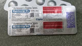 Bilastine and Montelukast Tablet Uses  Montecip BL Tablet Uses [upl. by Arola]