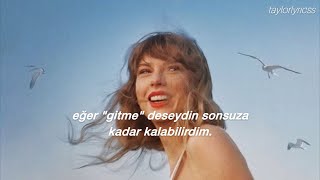 taylor swift  say dont go taylors version türkçe çeviri [upl. by Anabel31]