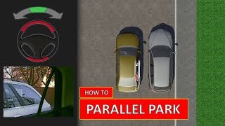 Learn how to PARALLEL PARK The easiest driving lesson by Parking Tutorial [upl. by Aleafar]