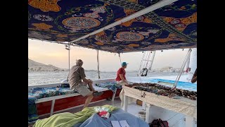 Amazing Nile River Felucca Boat Ride [upl. by Orly137]