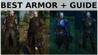 Witcher 3  Best Armor  Armor Guide [upl. by Irpak]