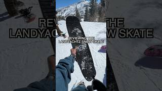 Reviewing the Landyachtz SNOW SKATE [upl. by Sharman]