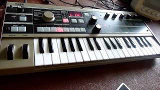 The Killers  Somebody Told Me Synth  Microkorg Cover [upl. by Wenger24]