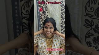 Vijay TV muthalagu serial actress Vaishali  KaBi Jewellery vaishalithaniga vijaytvserial [upl. by Arza]