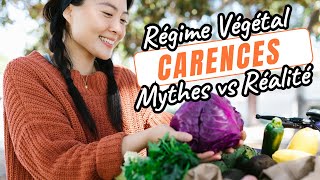 Protéines Vit B12 calciumalimentation vegan mythes et réalité [upl. by Davina]