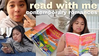 dark romance reader reads contemporary romance books📚🔪  reading vlog spoiler free [upl. by Yenahs652]