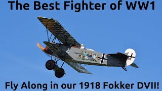 Flying the Fokker DVII with Ken Cassens  Old Rhinebeck Aerodrome [upl. by Cohn217]