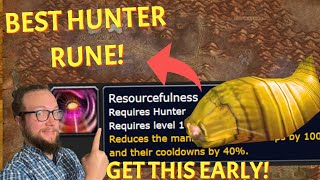 RESOURCEFULNESS This Hunter Rune is the BEST for RANGED Hunters Season of Discovery WoW [upl. by Fionnula486]