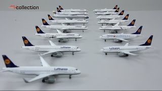 My Collection 7 Lufthansa narrowbodies [upl. by Rabi]