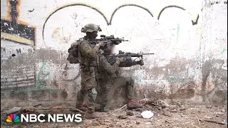 New Israeli military video is said to show its forces in combat inside the Gaza Strip [upl. by Banks324]