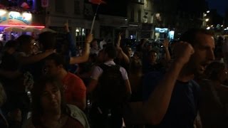 La France se qualifie pour la finale de lEURO 2016  ambiance à Flers [upl. by Harriett729]