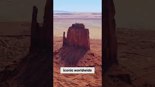 🏜️🇺🇸 Mitten Buttes  Guardians of Monument Valley nature MonumentValley MittenButtes arizona [upl. by Gifferd]