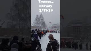 🔴de Tromsø en Norvège en solidarité avec les Palestiniens [upl. by Fawcette646]