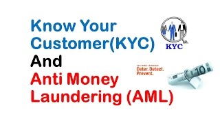 Best Explained  Know Your CustomerKYC amp Anti Money LaunderingAML  Study Capsule [upl. by Nairam]