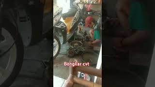 Bongkar cvt Mio j videoshort automobile viralvideo [upl. by Egan559]