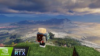 Can a RTX 4080 Manage ULTRA REALISTIC Minecraft  Distant Horizon  BIG GLOBE [upl. by Nellac642]