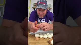 Easy Peelin’ Eggs cooking danosseasoning cooking [upl. by Oriel732]