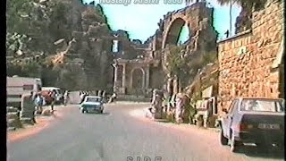 1988 Yılı Side Antalya Nostalji Eski Videolar Görüntüler Nostaljik Türkiye Yolları Sıla İzin Yolu [upl. by Nanahs593]