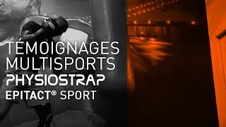 Genouillère Sport  PHYSIOSTRAP Sport  Témoignages  EPITACT Sport [upl. by Voss]