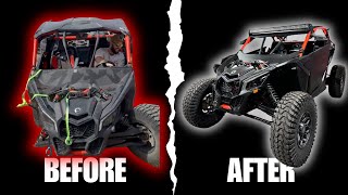 CanAm X3 Kingz Customs Rebuild [upl. by Charleen]