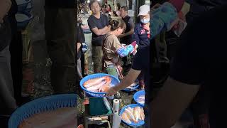 Traditional Seafood auction seafood fish marketing Keelung fishmarket [upl. by Notyalk212]