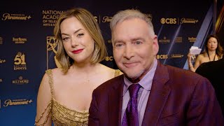 Annika Noelle Interview  The Bold and the Beautiful  2024 Daytime Emmys Red Carpet [upl. by Pruchno]