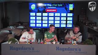 Pressekonferenz nach dem RegionalligaSpiel FC Gütersloh  Türkspor Dortmund [upl. by Stevy]