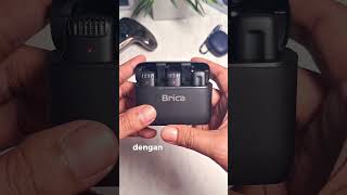 Mic clip on 200 ribuan  Brica BVlog M1 D review gadgets microphone contentcreator [upl. by Eeliab]