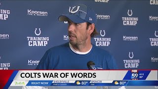 Colts coach Steichen on Jonathan Taylor controversy [upl. by Nylirrej]