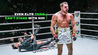 Lethal Elbows Brilliant Muay Thai KO Master Moves to MMA  Jonathan Haggerty [upl. by Notyard]