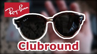 Rayban CLUBROUND Sunglasses Polarized  Unboxing [upl. by Aleras]