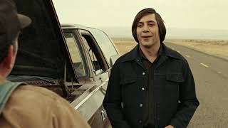 Anton Chigurh Kills Farmer Remove the Chickens  No Country for Old Men 2007  Movie Clip HD Scene [upl. by Kalil]