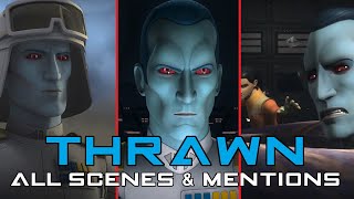 Thrawn All Scenes and Mentions REBELS MANDO [upl. by Gail253]