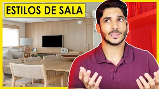 7 ESTILOS DE DECORAÇÃO PARA SALA [upl. by Mahmoud]