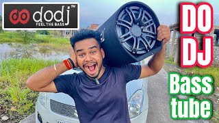 Dodj best bass tube with active inbuilt amplifier unboxing full detail review For heavy thump bass [upl. by Neeloj422]