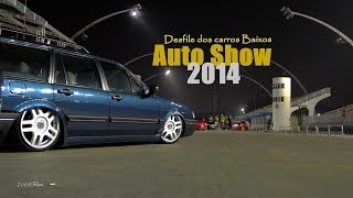 Sambódromo Anhembi  Auto Show 2014 1º do ano  Desfile de carro baixo  Canal 7008Films [upl. by Yhtorod724]